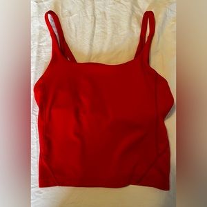 Lululemon love red nulu top